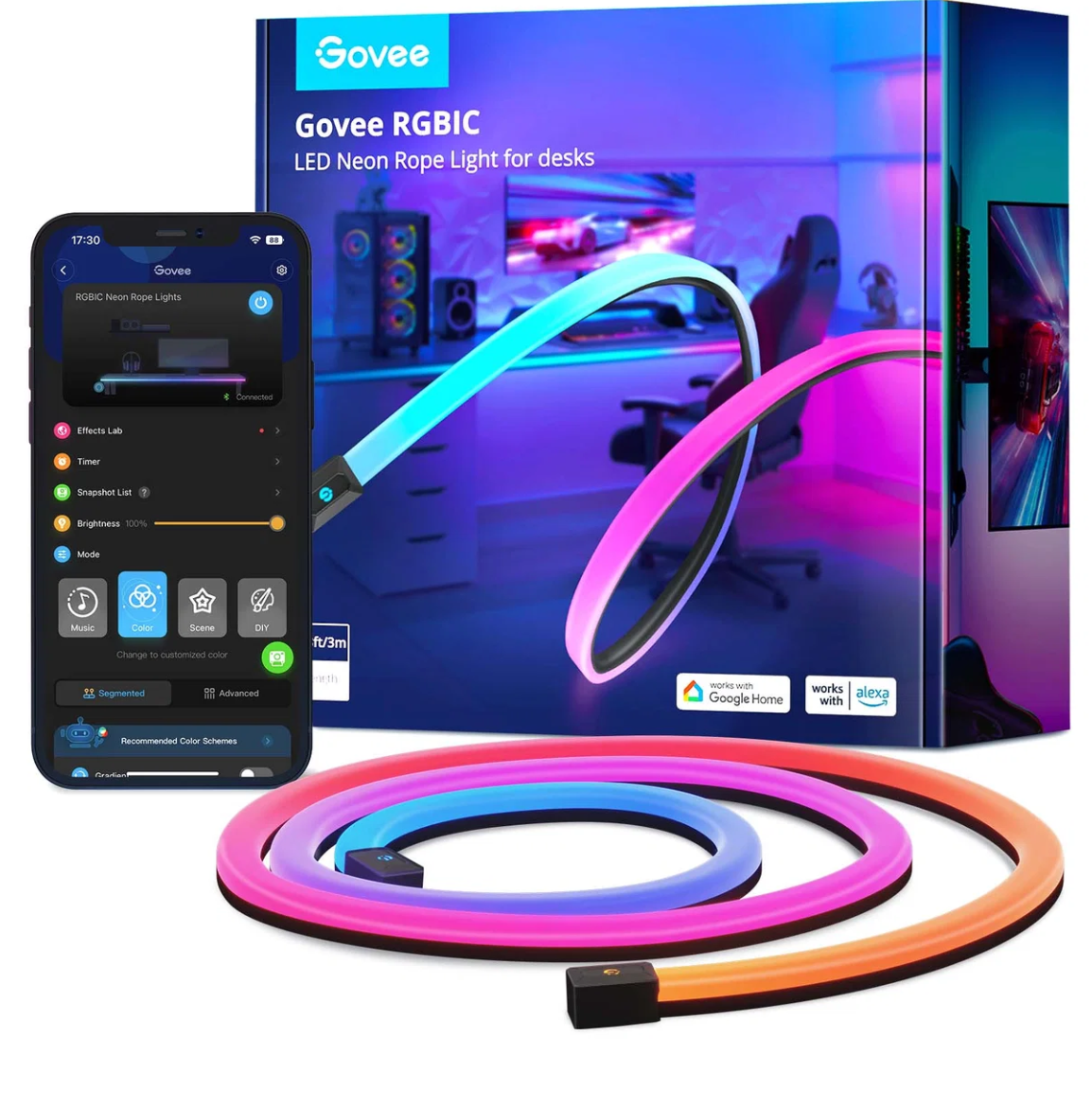 Govee LED Neon Rope Lights for Desks