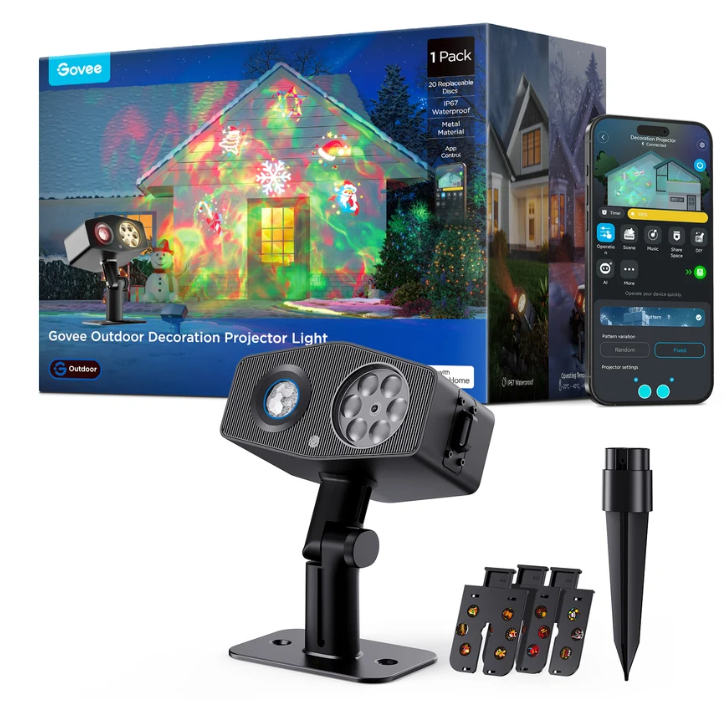 Govee Outdoor Holiday Projector Light Sale price  Rs. 16,730.00 Regular price  Rs. 21,830.00