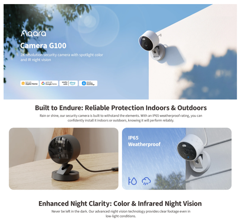 Aqara Camera G100 Select