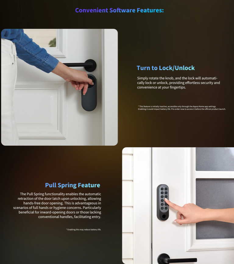 Aqara Smart Lock U200 Kit